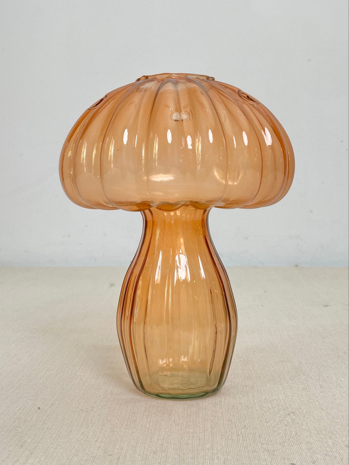 Florero Fungi Naranja