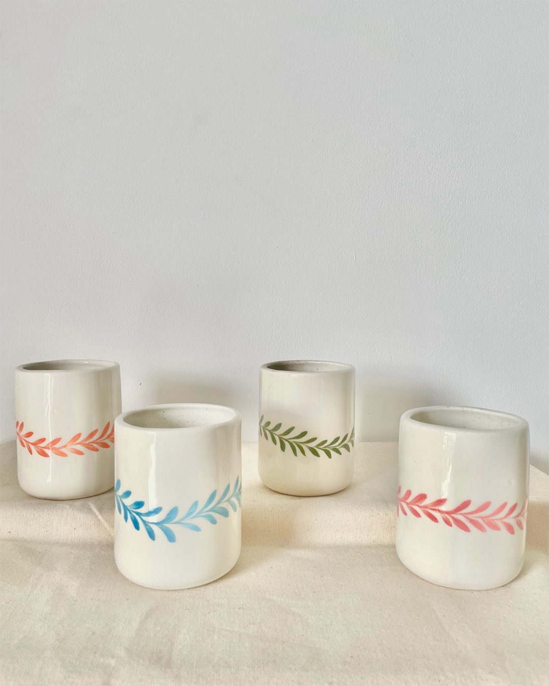 Vasos Primavera x4