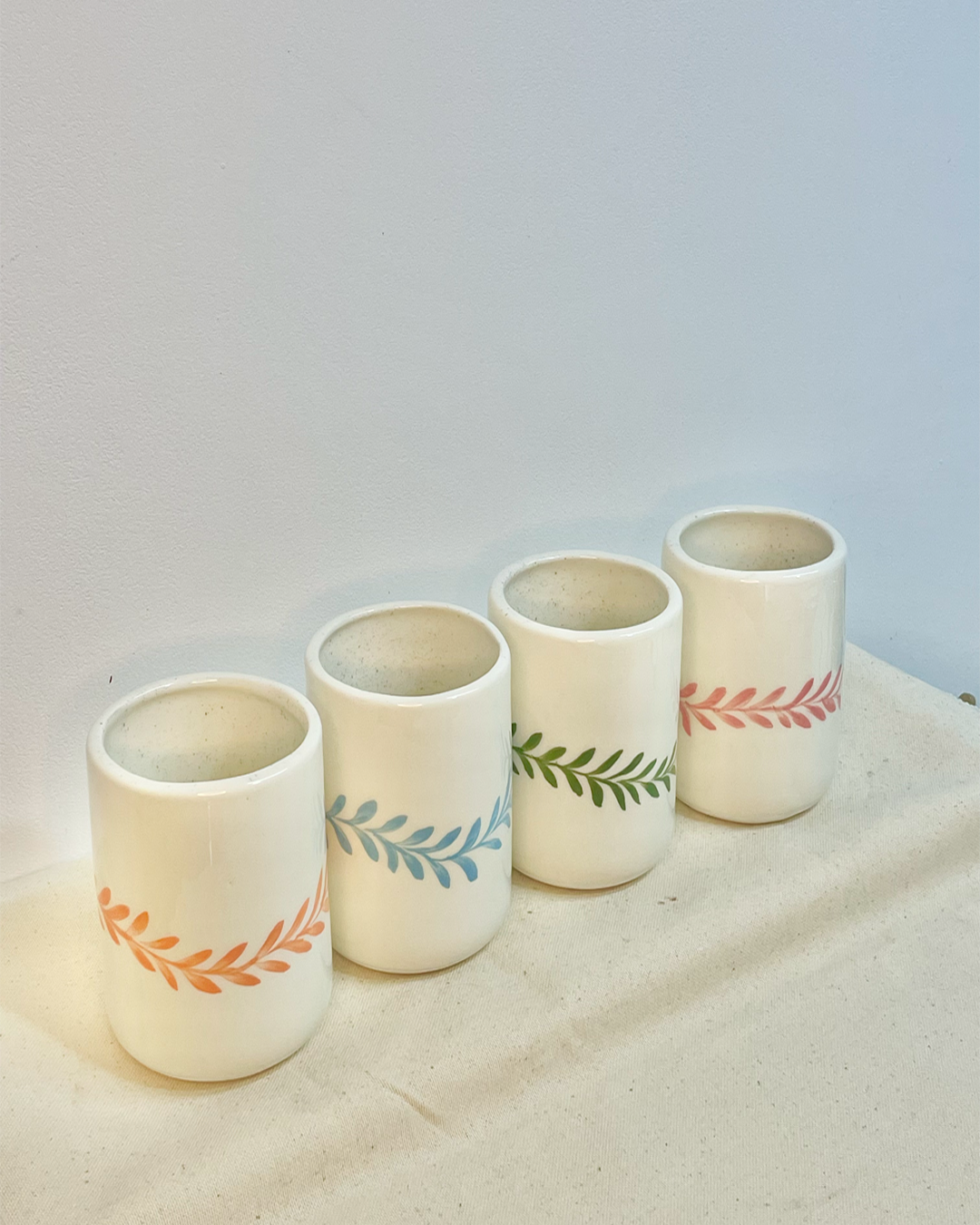 Vasos Primavera x4