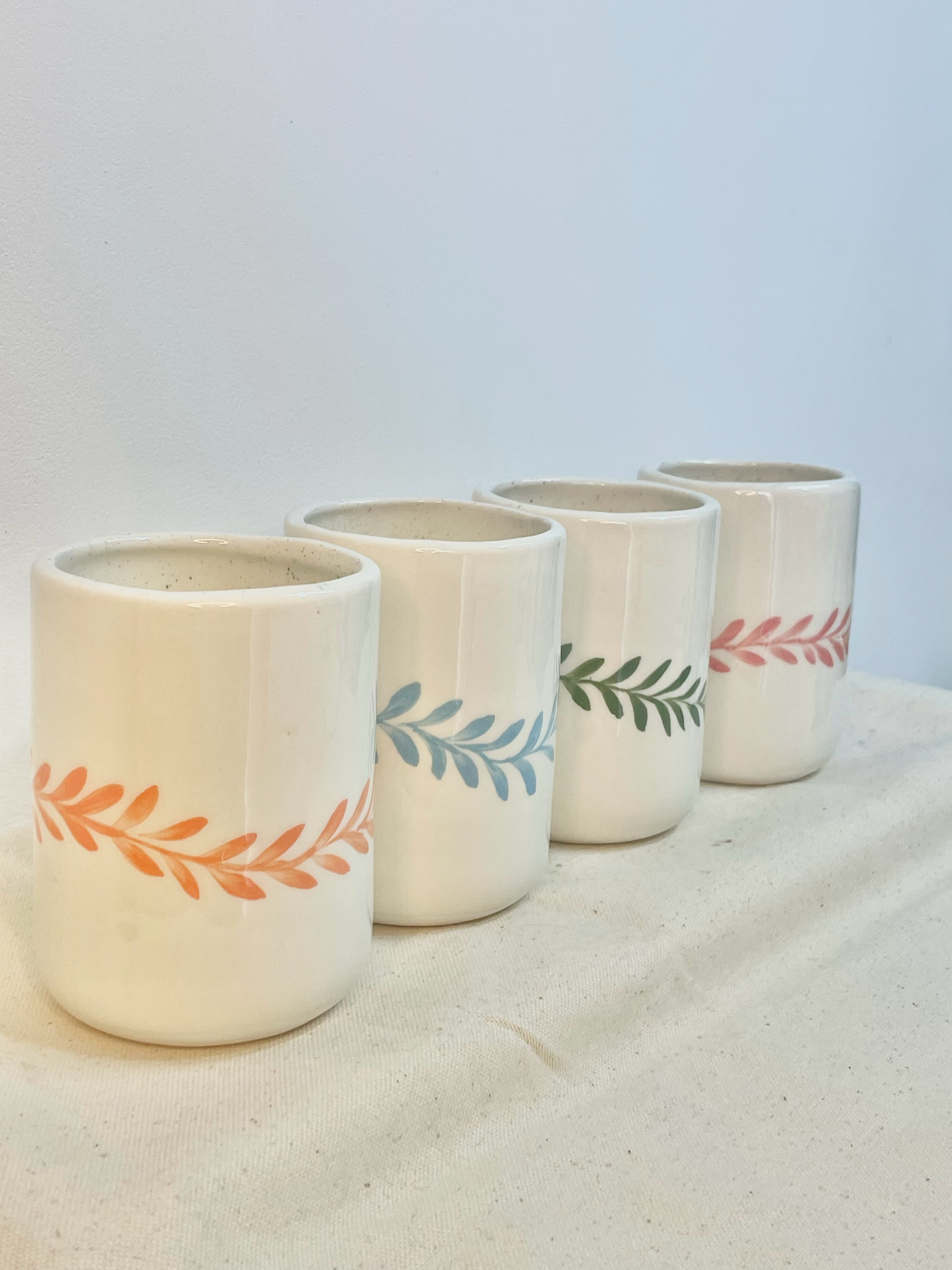 Vasos Primavera x4