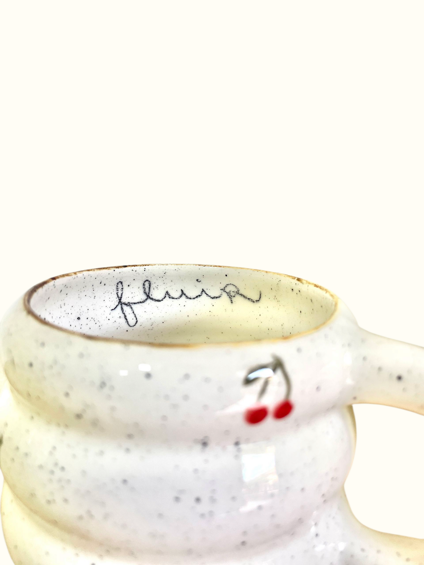 Mug Juan cerezas - fluir