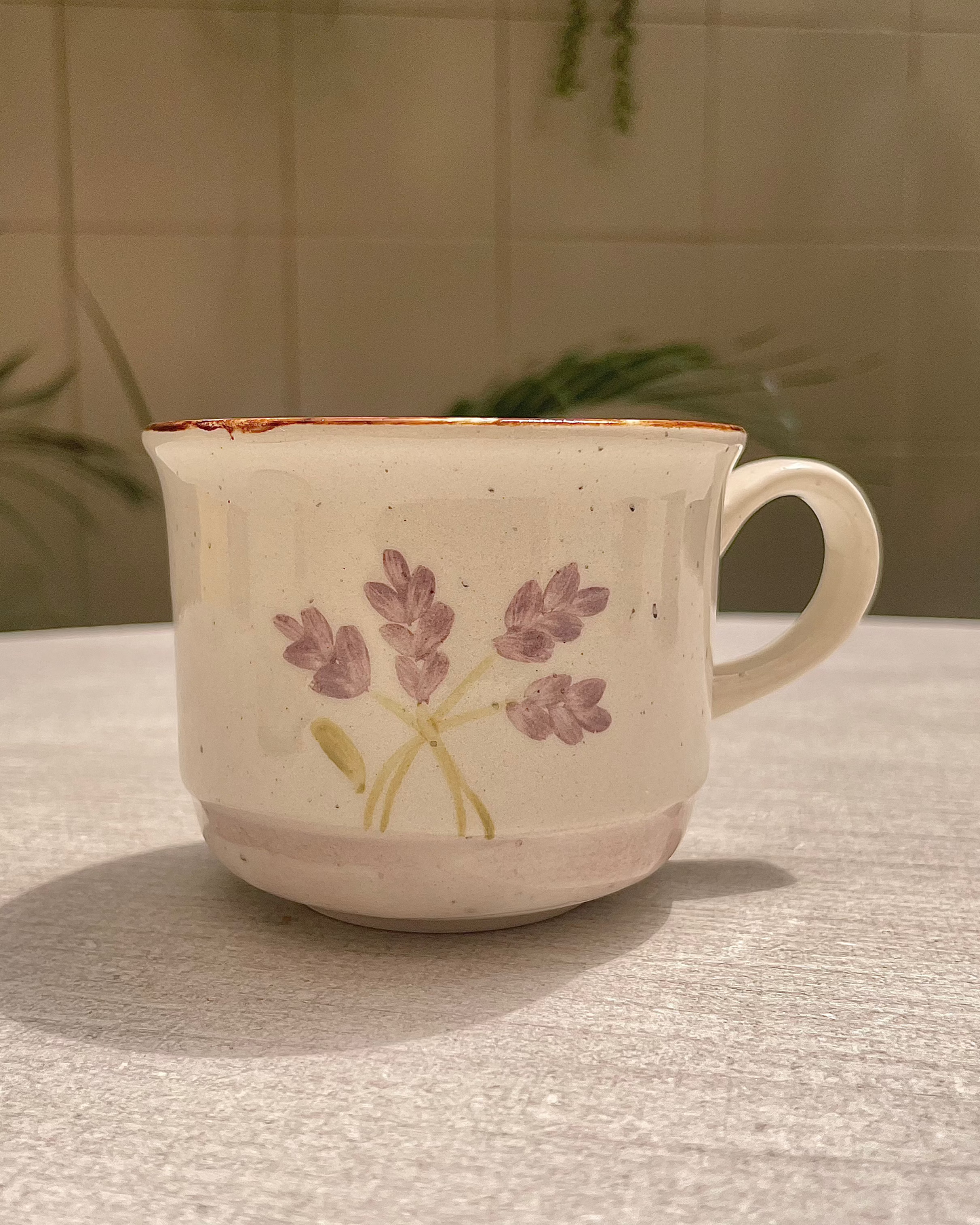 Pocillo Lavanda Ilustrada