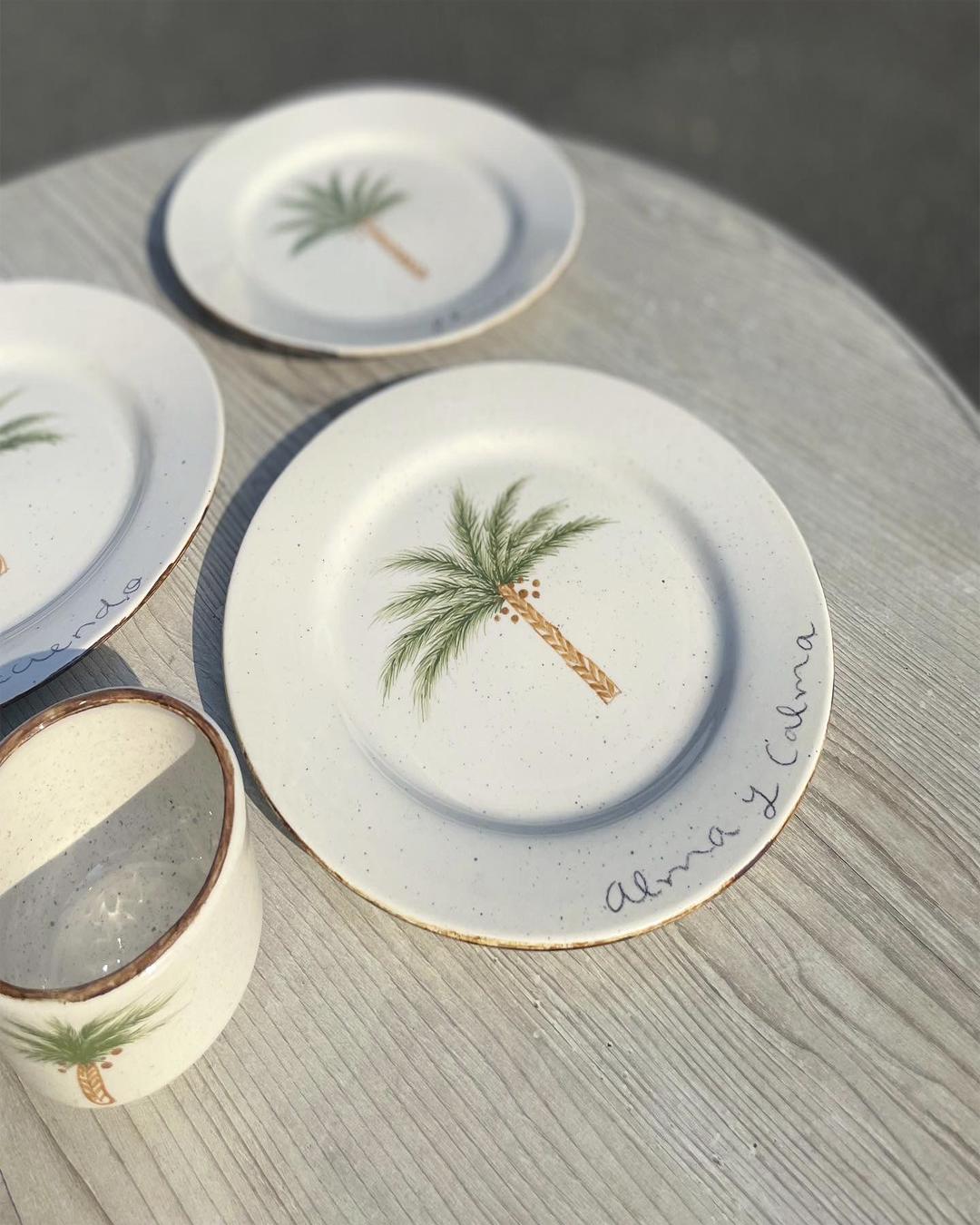 Plato principal Palmera