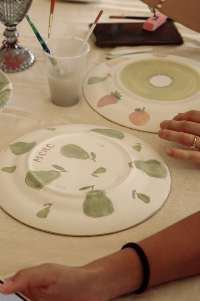 Taller Pintura sobre cerámica
