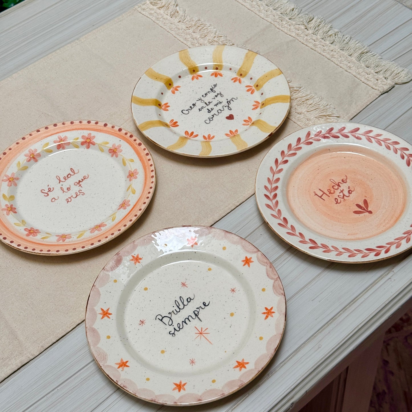 Set x4 colección Vivir Bonito