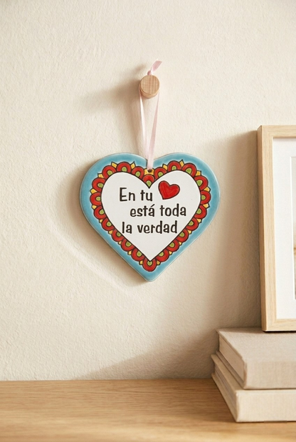 Amuleto corazón En tu ♥️está toda la verdad