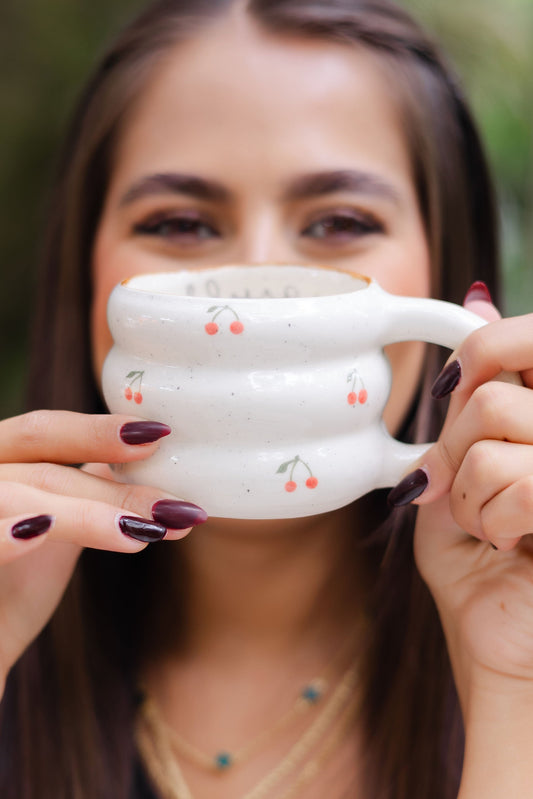 Mug Juan cerezas - fluir