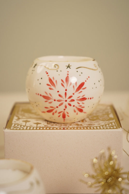 Vela Esfera de navidad