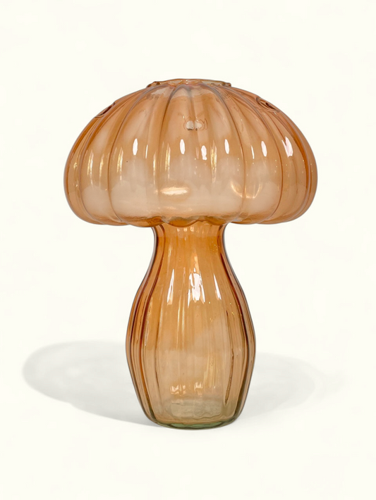 Florero Fungi Naranja
