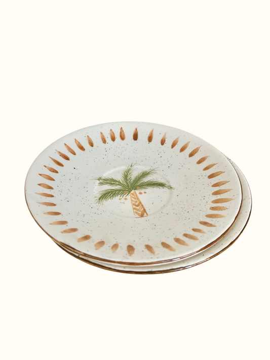 Plato pequeño Palmera