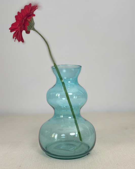 Florero Bubble Azul
