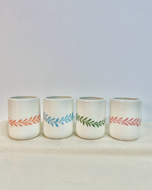 Vasos Primavera x4