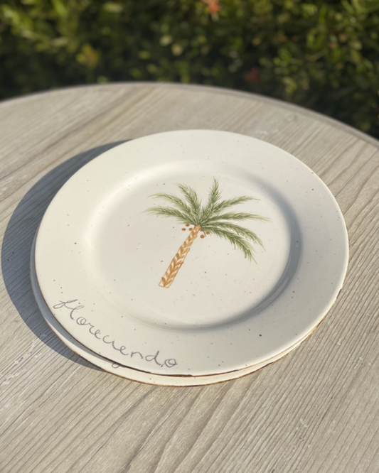 Plato principal Palmera