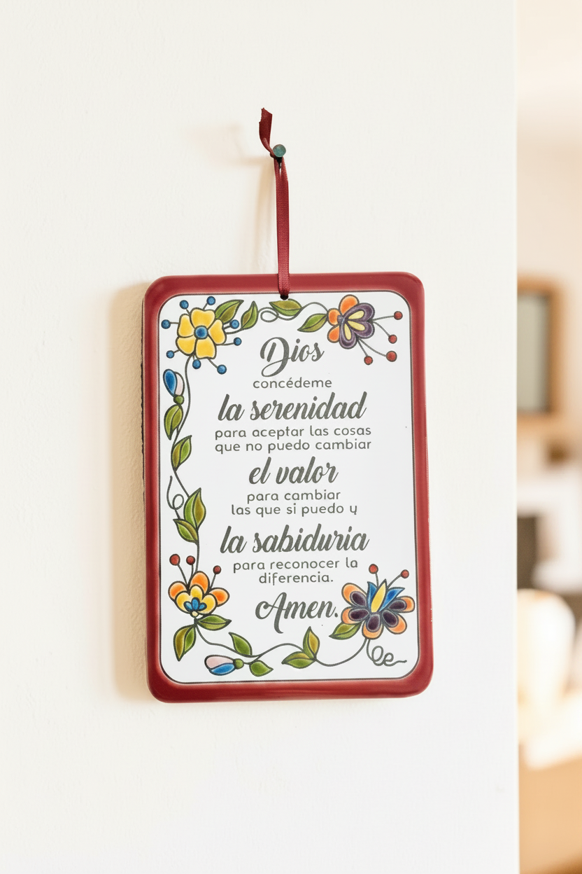 Placa Dios concédeme
