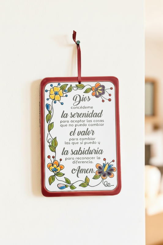 Placa Dios concédeme