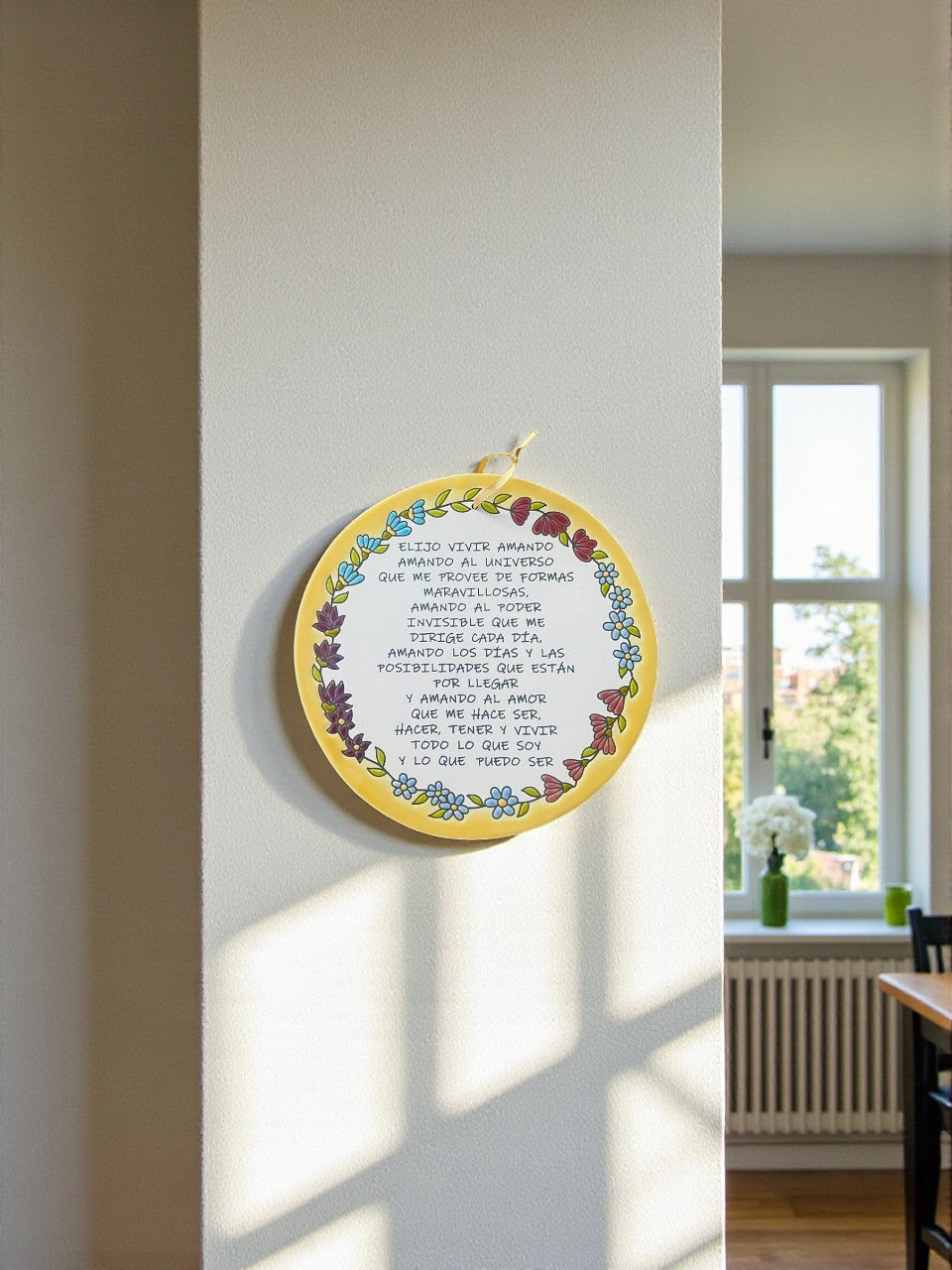 Placa de oración