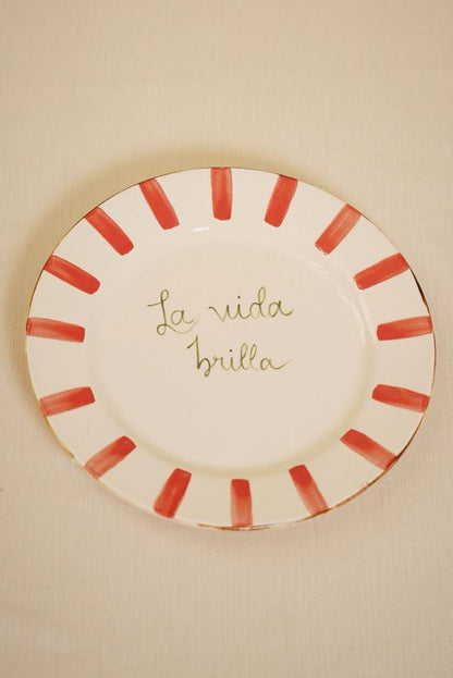 Plato Principal  La vida brilla