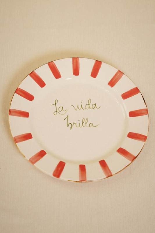 Plato Principal  La vida brilla