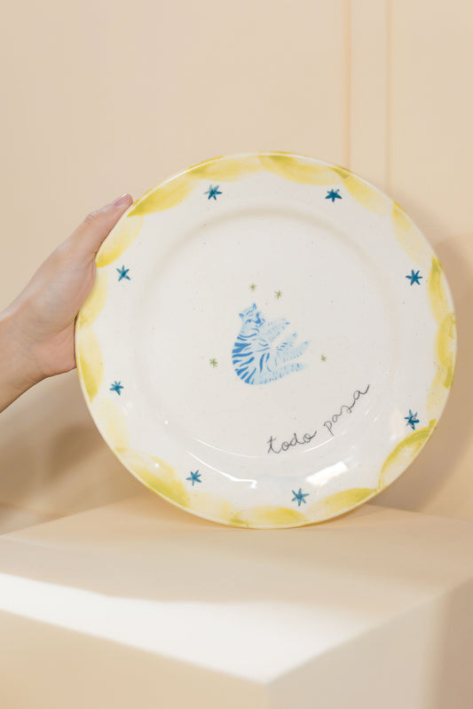 Plato principal tigre