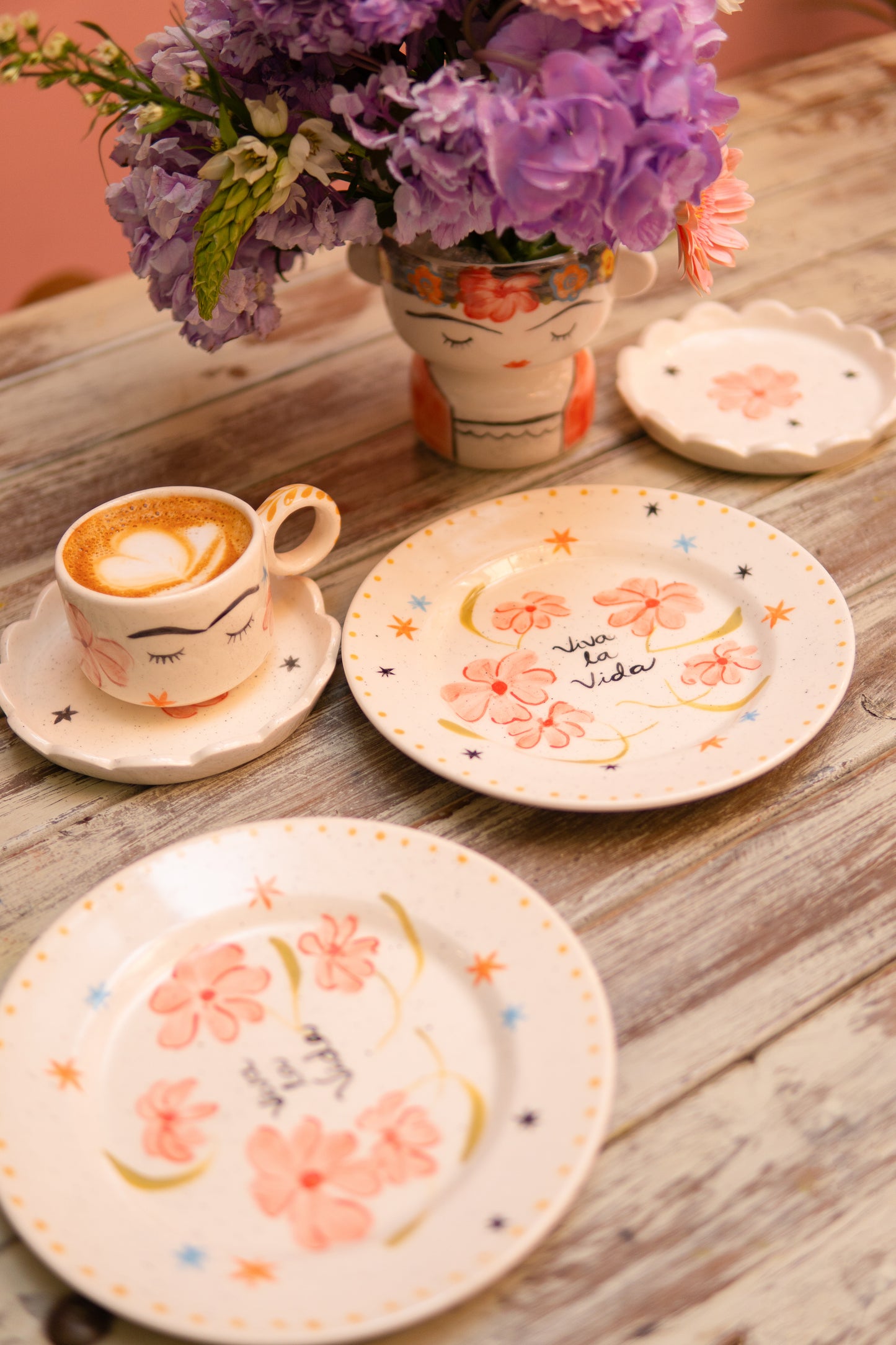 Set x4 platos 20 cm
