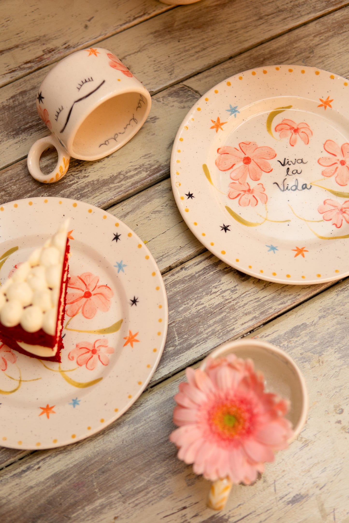Set x4 platos 20 cm