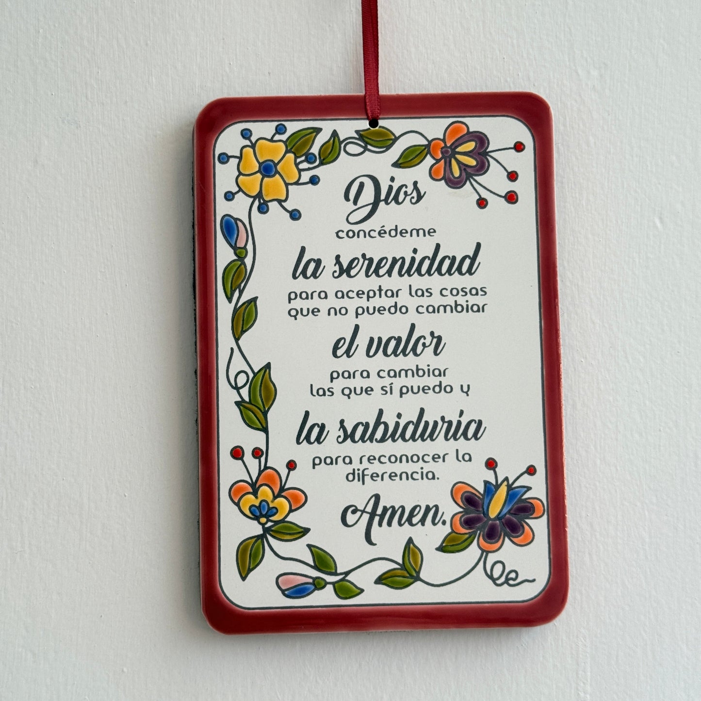 Placa Dios concédeme